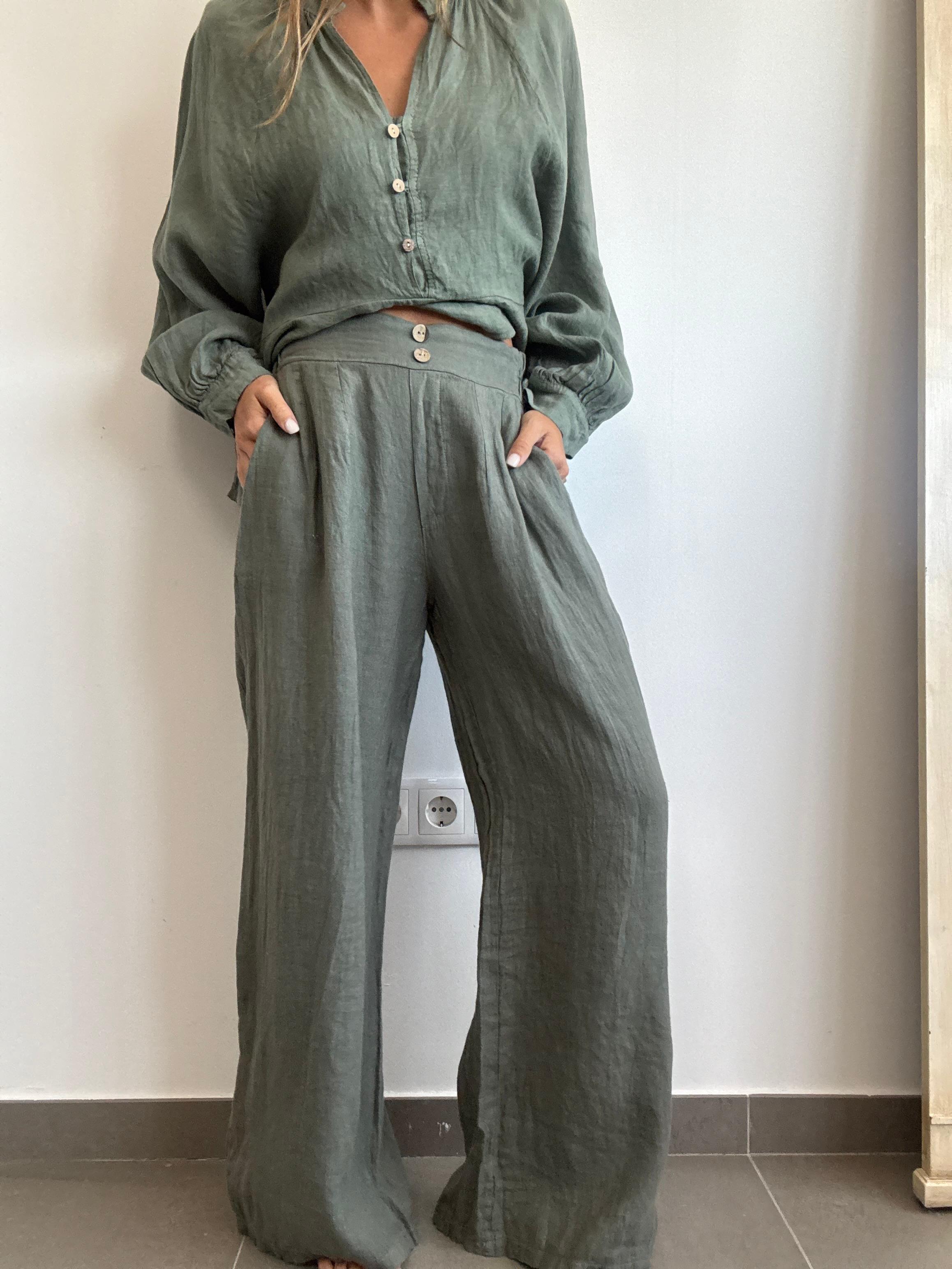 PANTALÓN LINARES VERDE