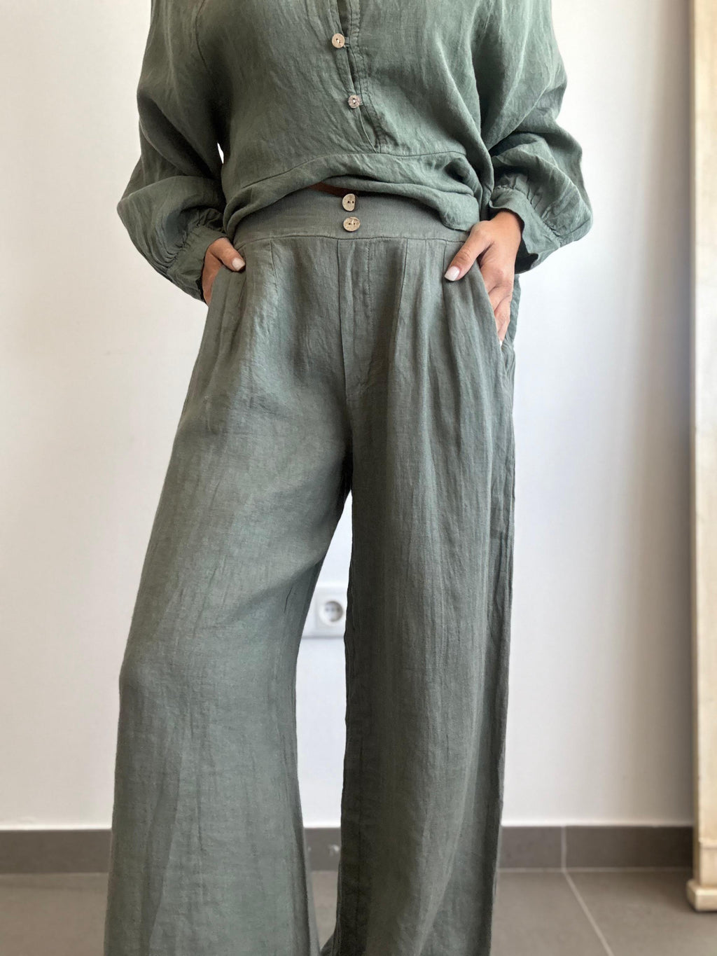 PANTALÓN LINARES VERDE