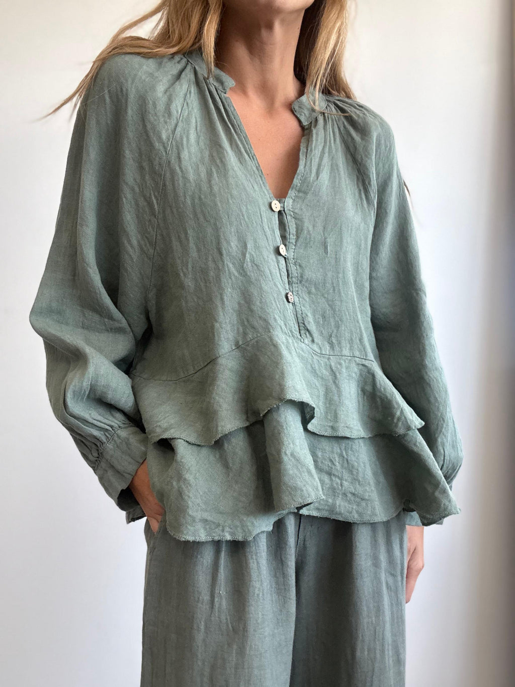 CAMISA GIJÓN VERDE