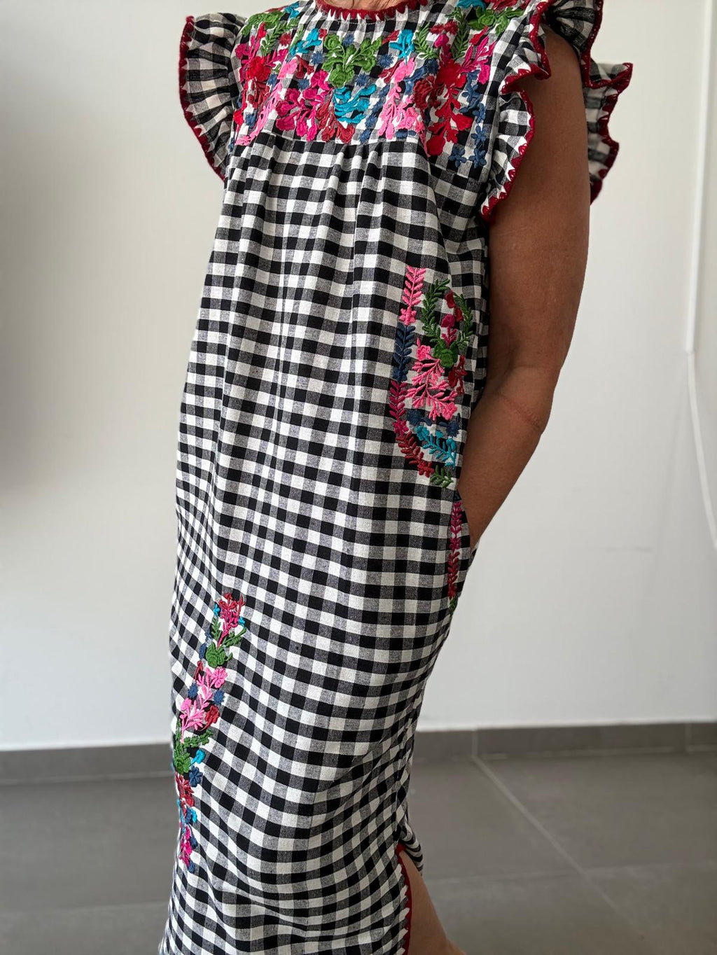 VESTIDO DAMERO