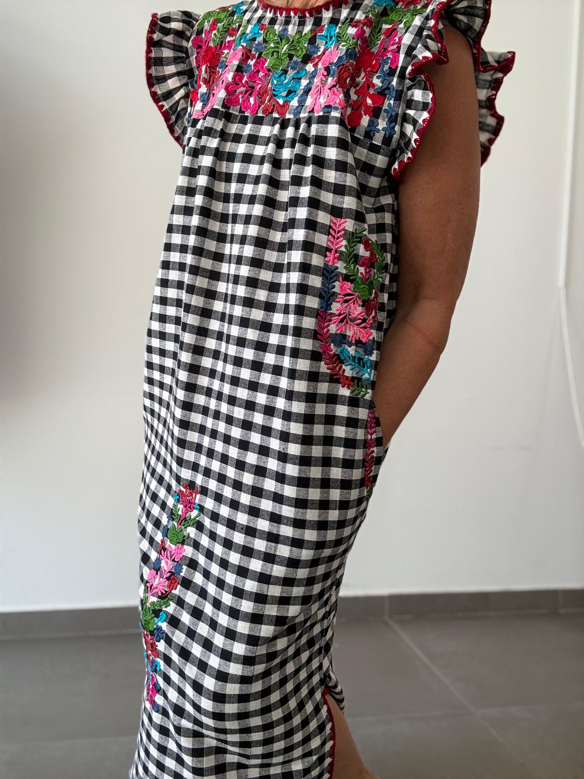 VESTIDO DAMERO