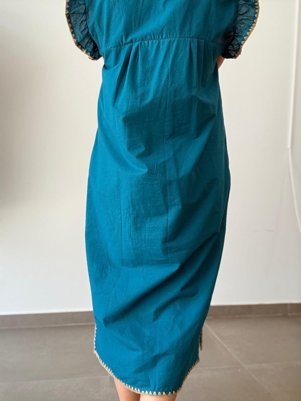VESTIDO MEZQUITA AZUL