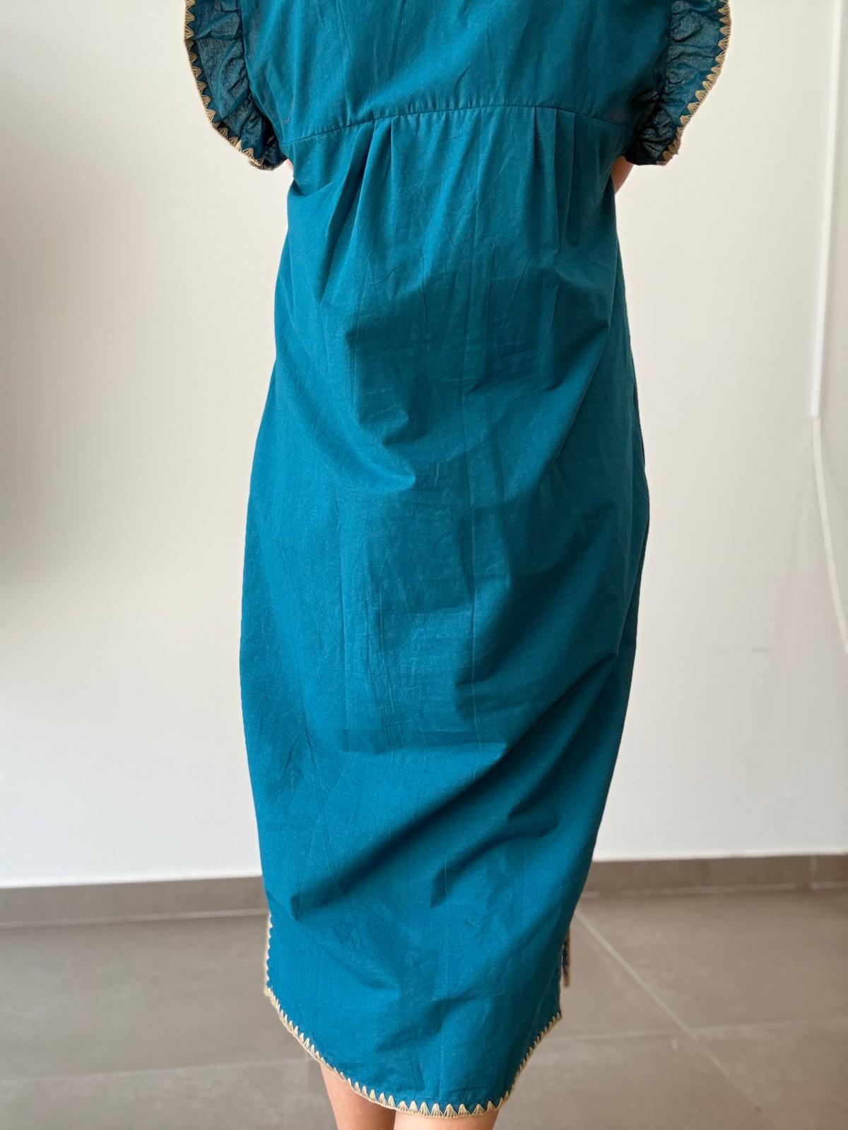 VESTIDO MEZQUITA AZUL