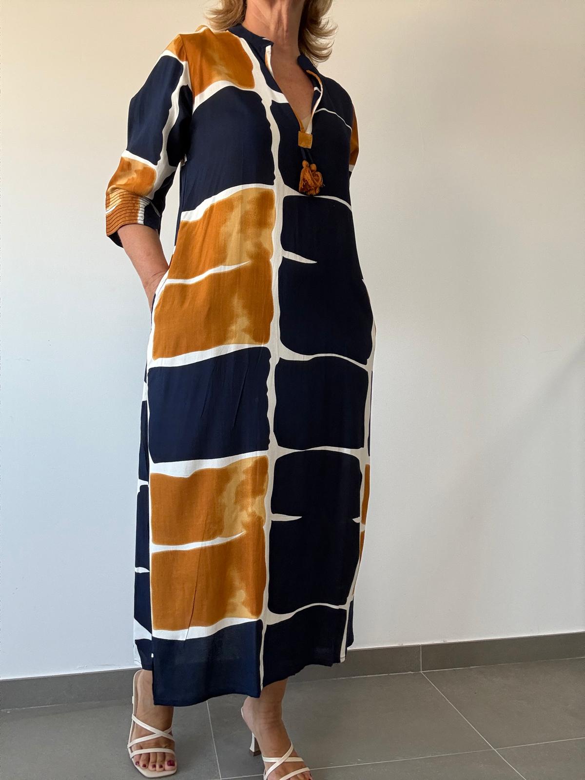 VESTIDO ROCODROMO AZUL