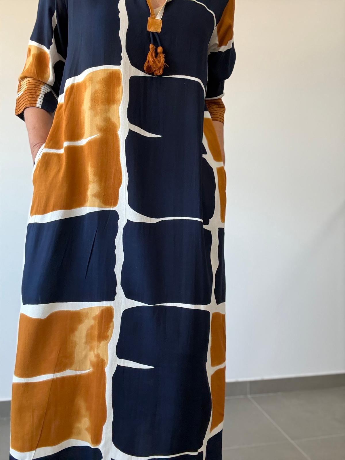 VESTIDO ROCODROMO AZUL