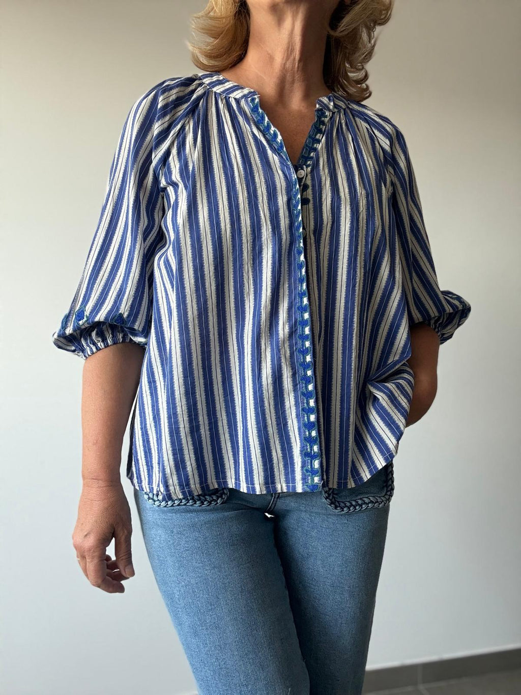 CAMISA TORRA AZUL
