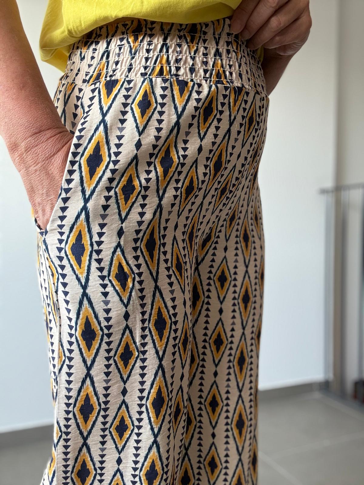 PANTALON GIRASOL AMARILLO