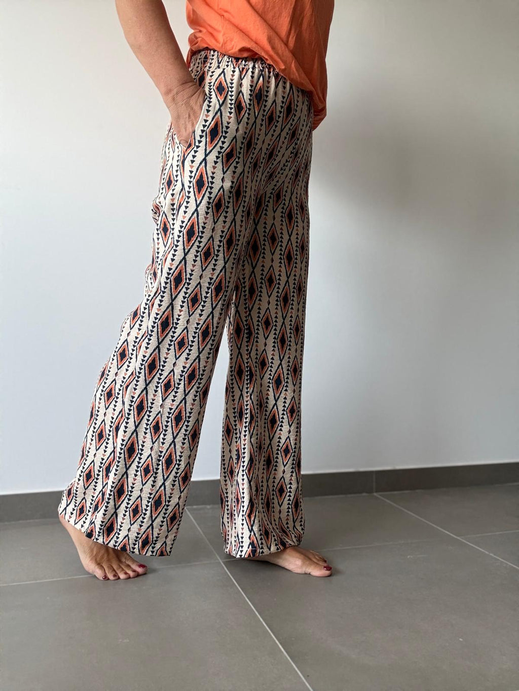 PANTALON GIRASOL NARANJA