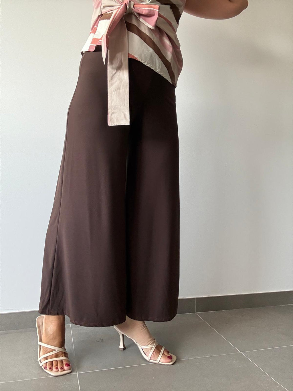 PANTALON MIERES MARRON