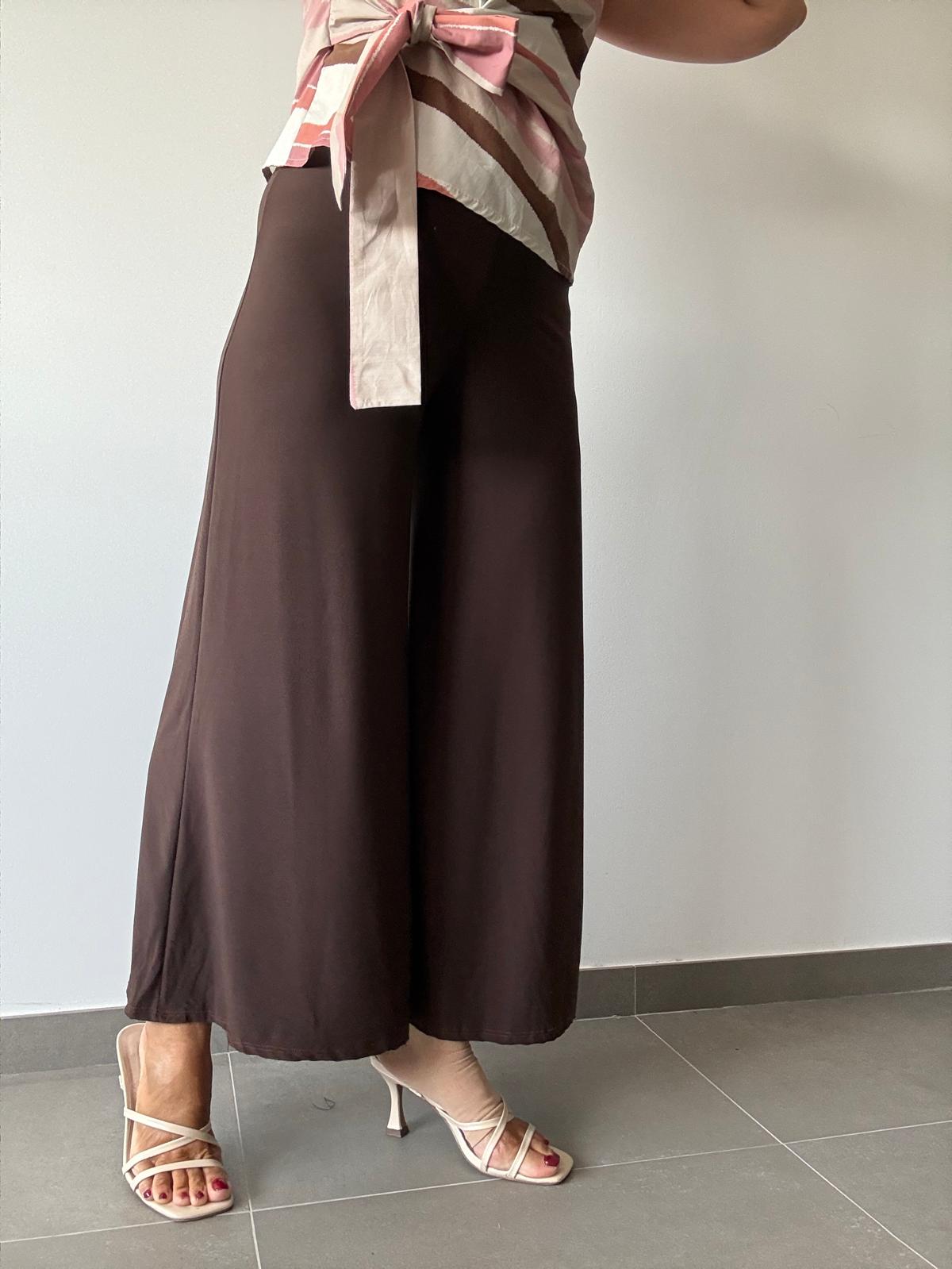 PANTALON MIERES MARRON