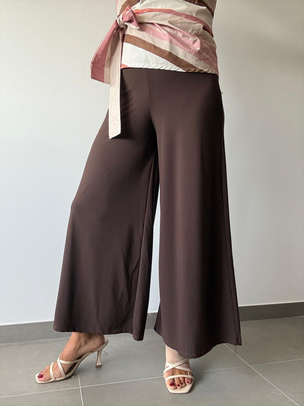 PANTALON MIERES MARRON