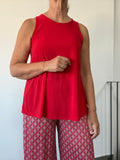 CHALECO ROJO LYCRA