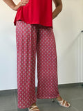 PANTALON ROMBO ROJO