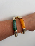 PULSERAS BROTE VERDE-MOSTAZA