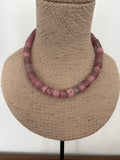 COLLAR-GARGANATILLA ROSA NATURAL