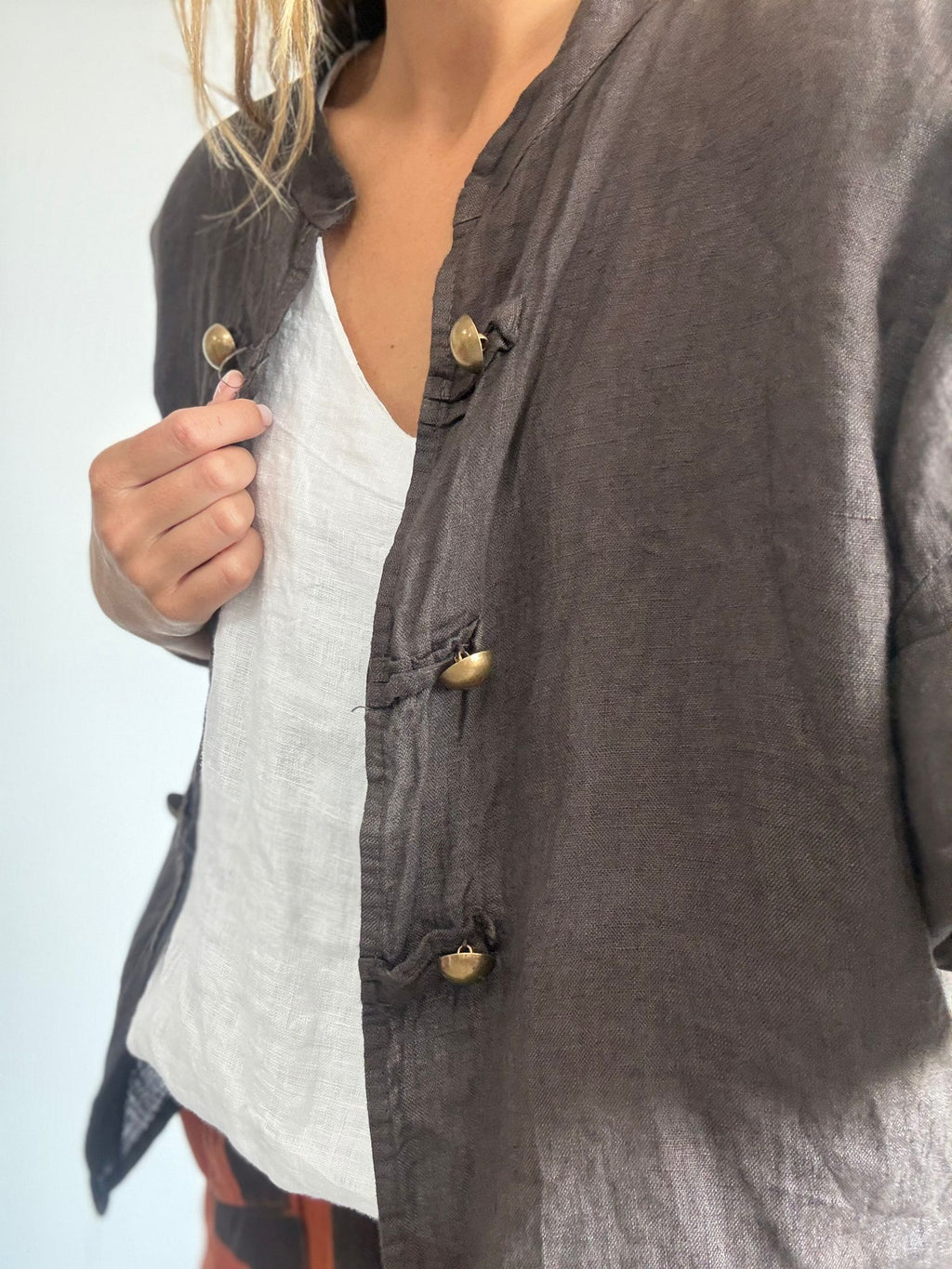CHAQUETA CORCEGA MARRON