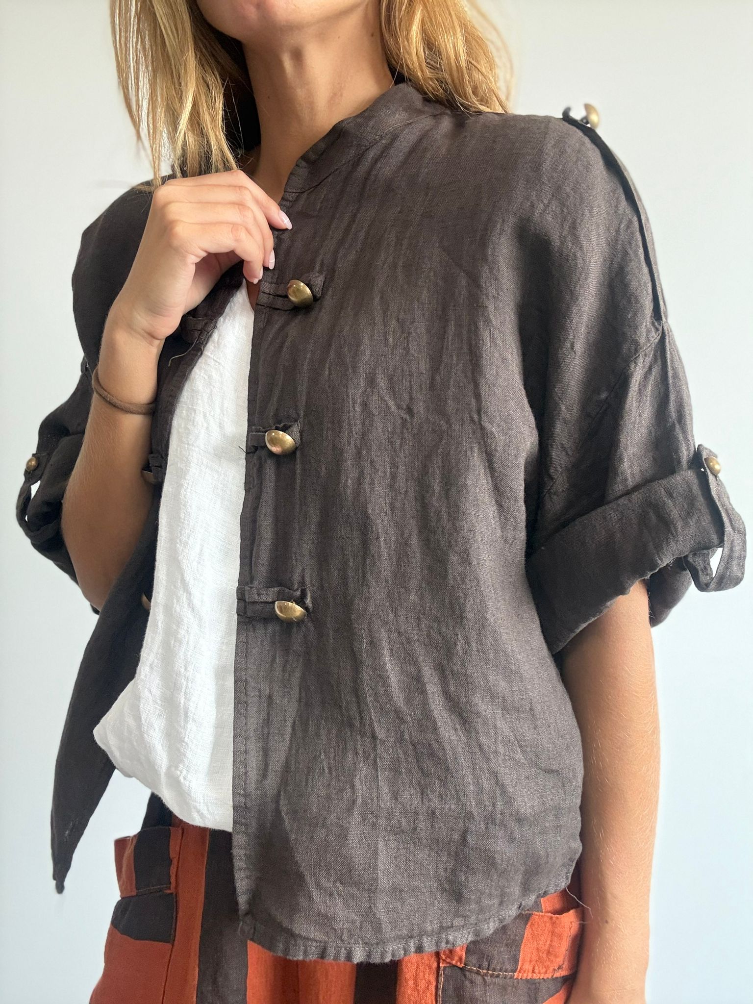 CHAQUETA CORCEGA MARRON