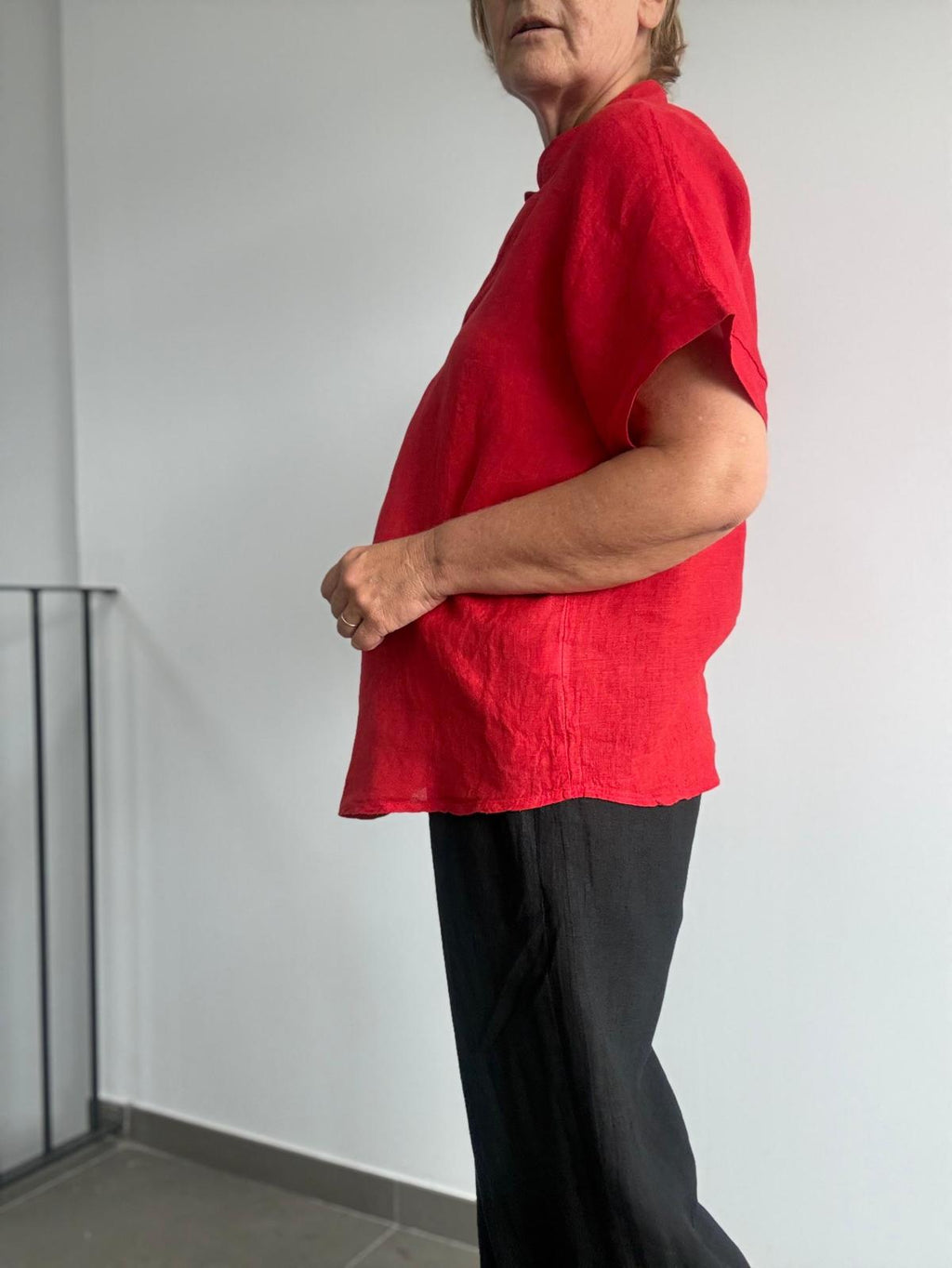 CAMISA PICOTE ROJA