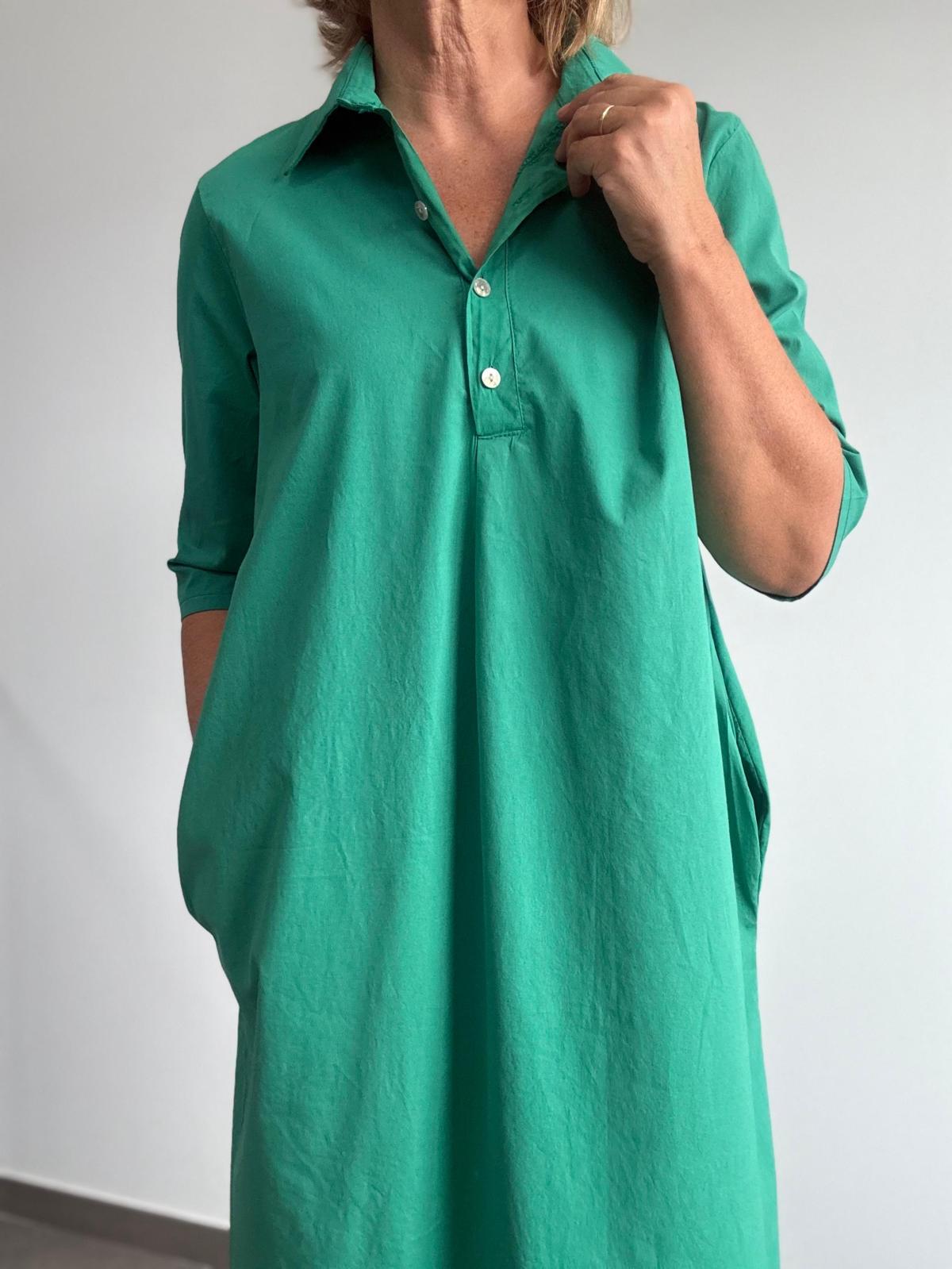 VESTIDO POLO VERDE