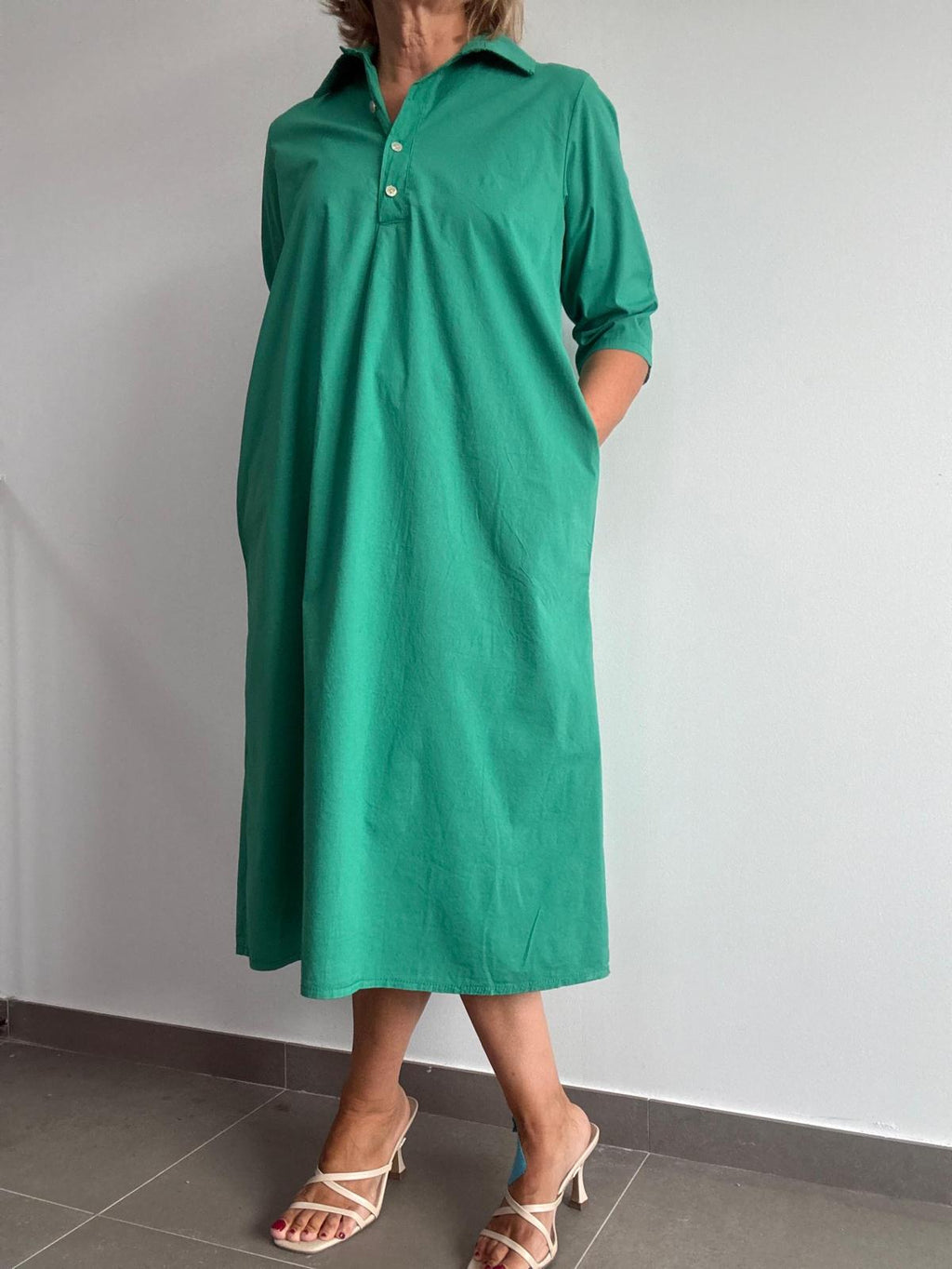 VESTIDO POLO VERDE