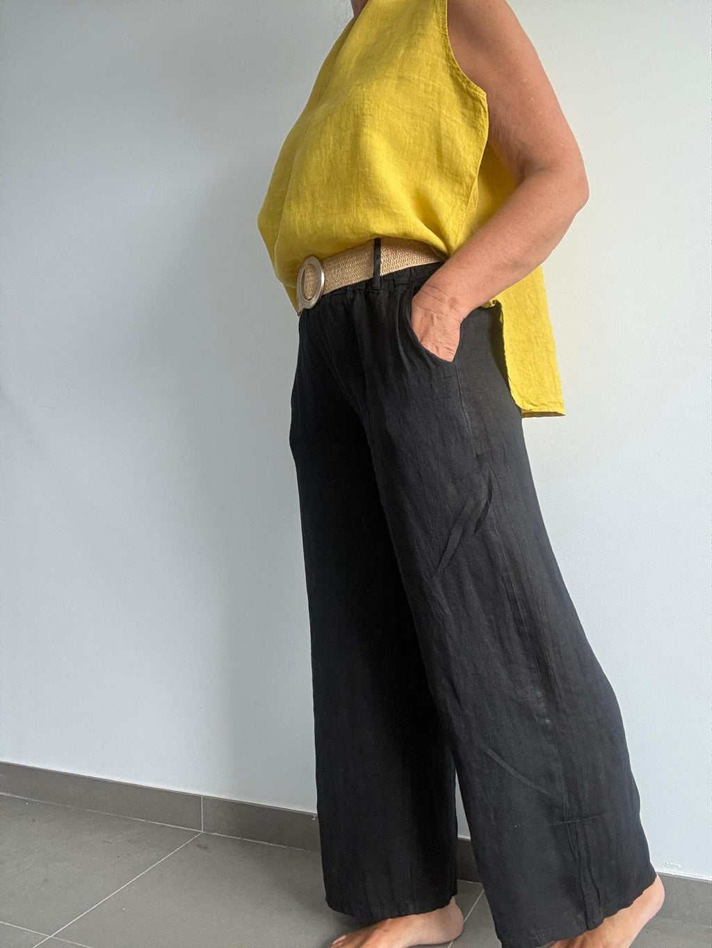 PANTALÓN LEONE NEGRO