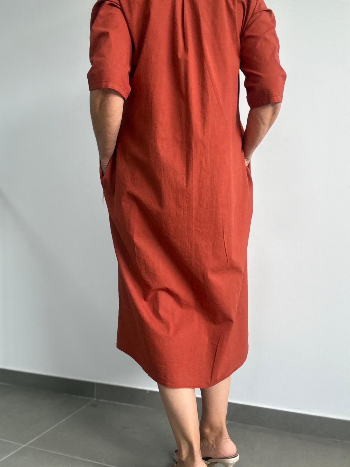 VESTIDO POLO TEJA