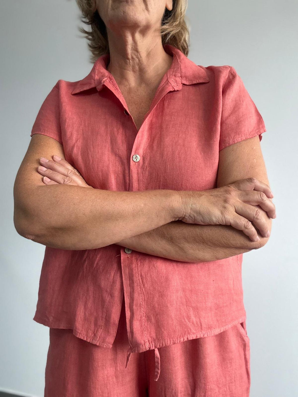 CAMISA LIBAI CORAL