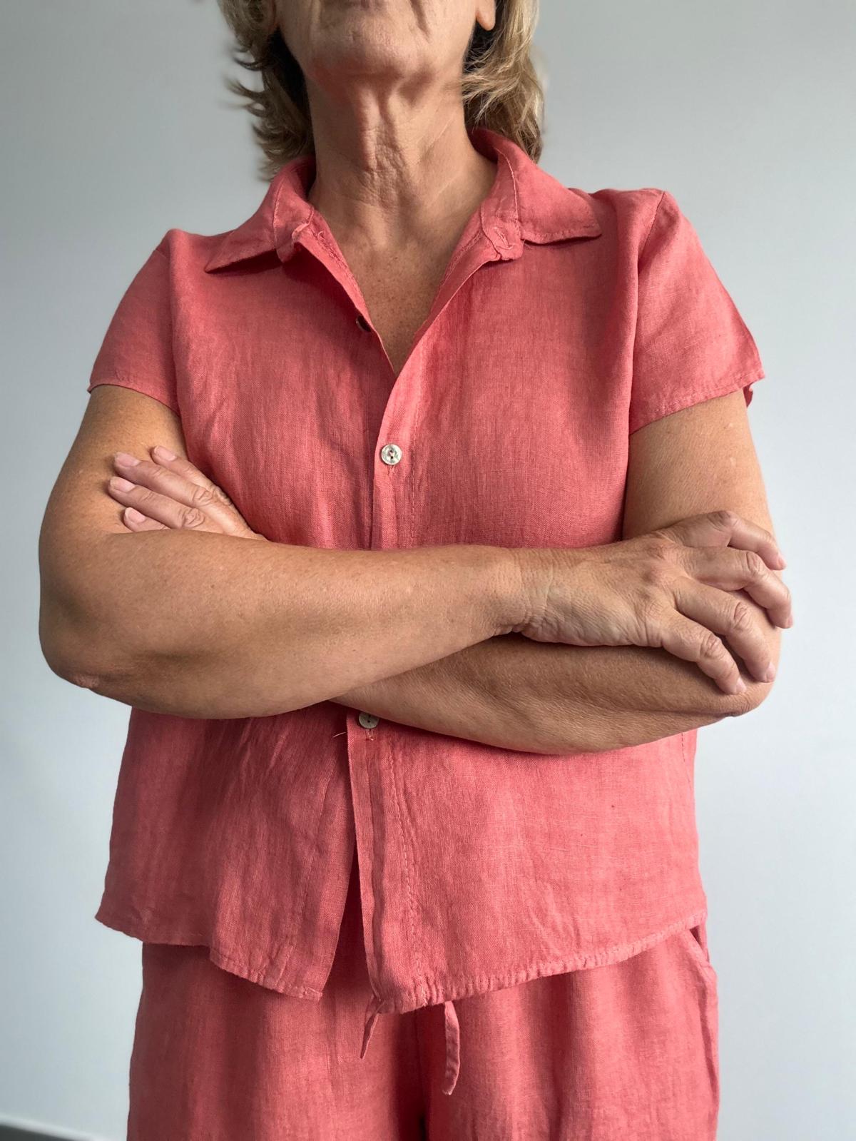 CAMISA LIBAI CORAL