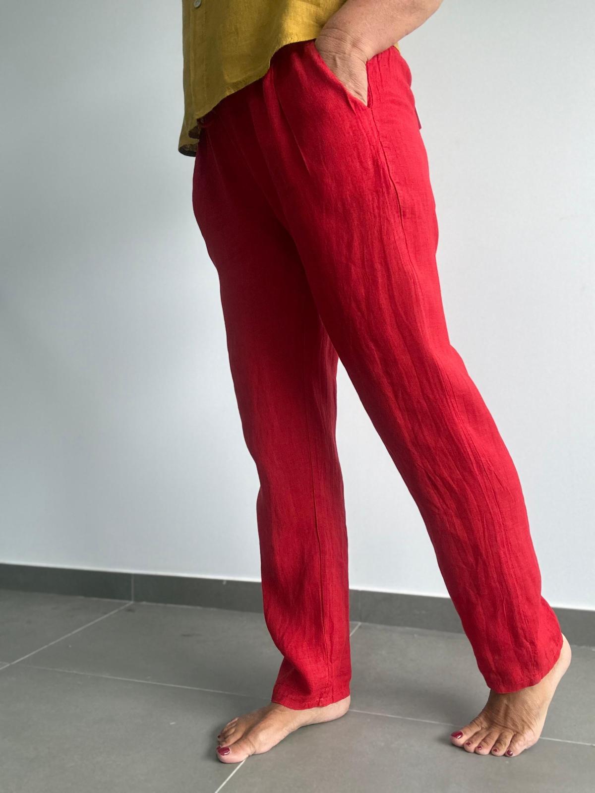 PANTALÓN PITILLO ROJO