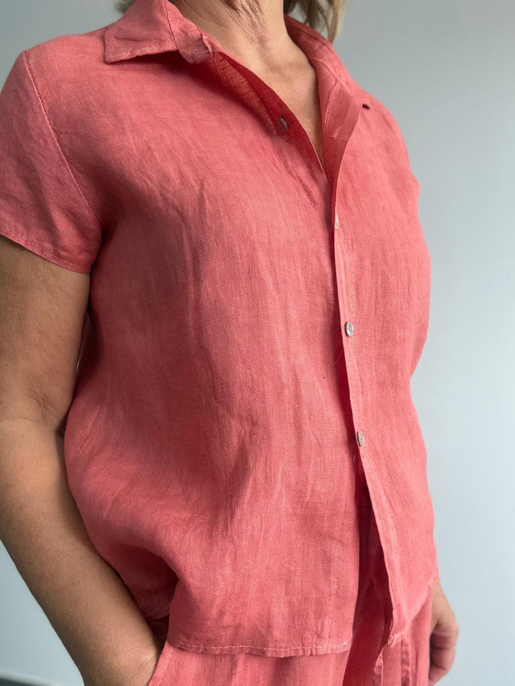CAMISA LIBAI CORAL