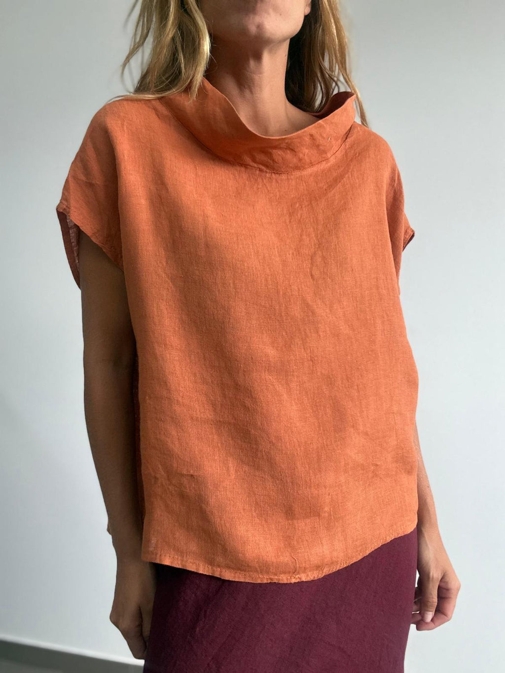 CAMISA VUELO TEJA