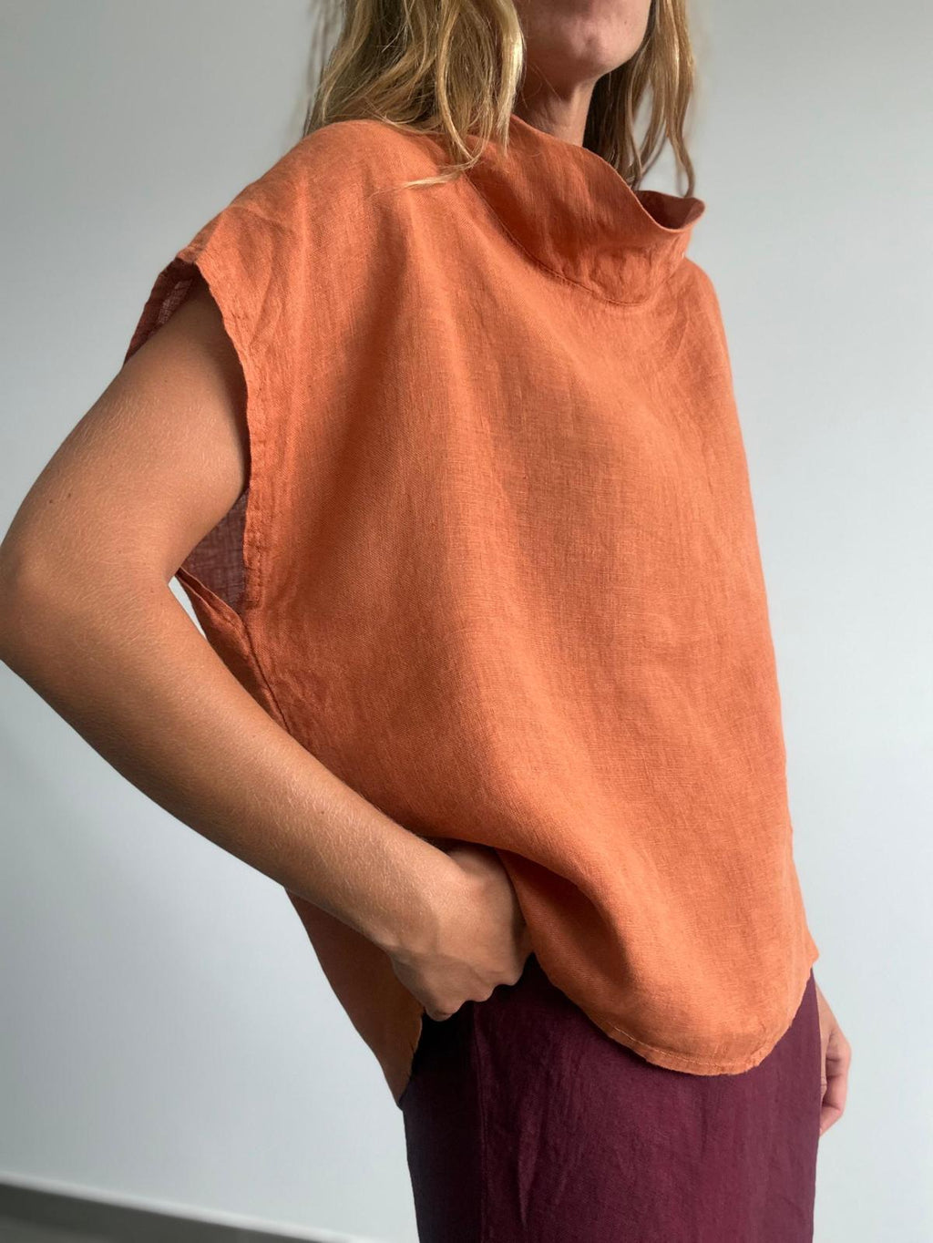 CAMISA VUELO TEJA