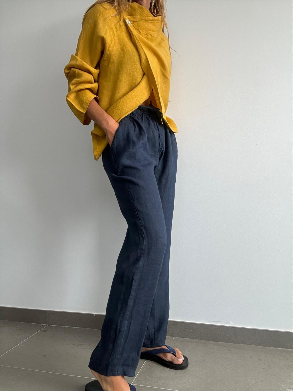 PANTALÓN PITILLO AZUL