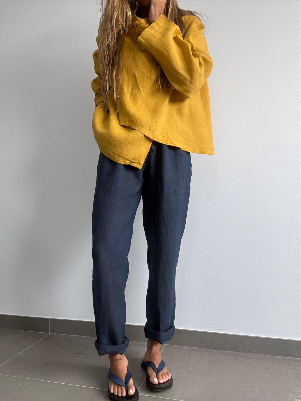 PANTALÓN PITILLO AZUL