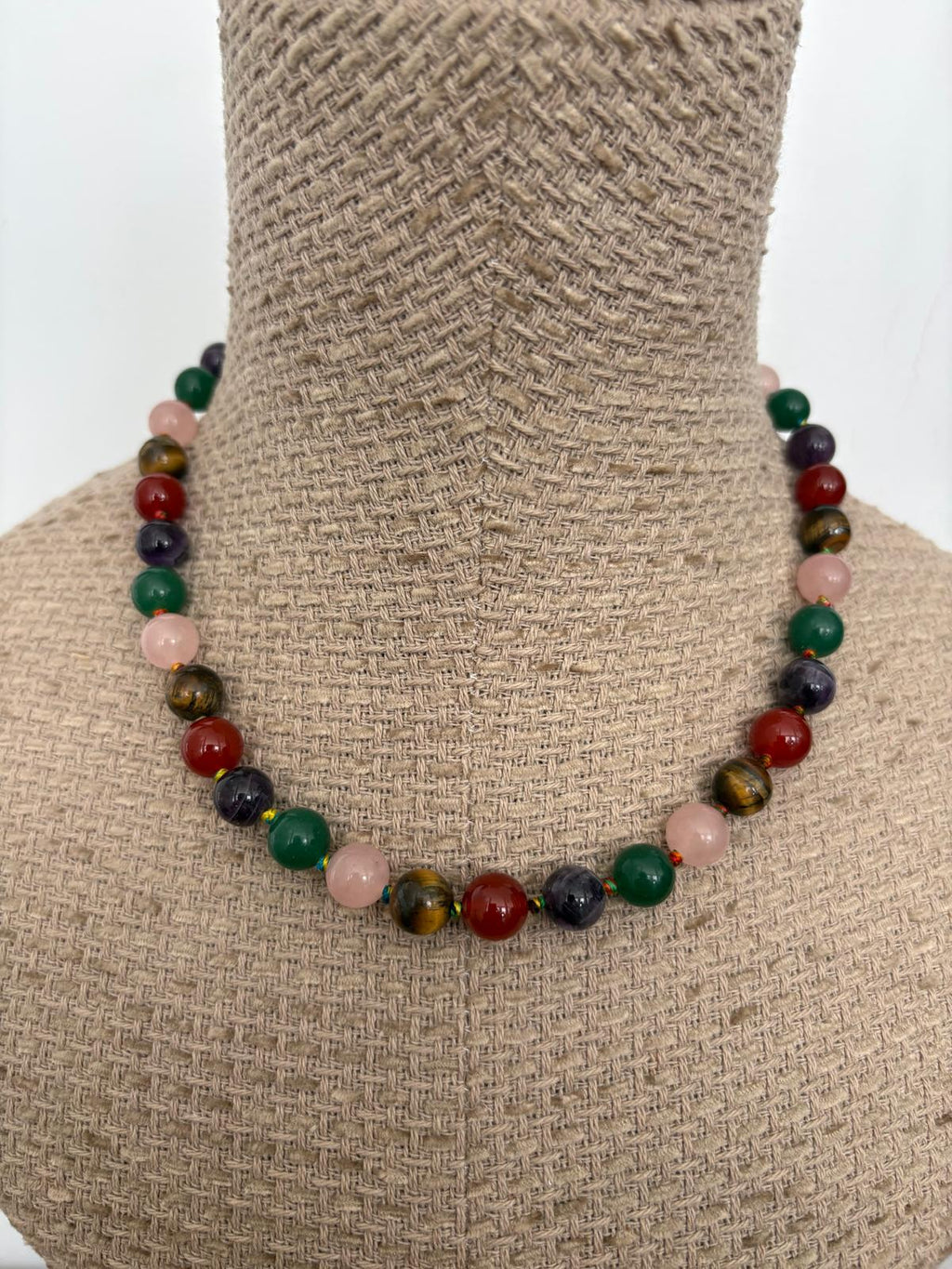 COLLAR-GARGANTILLA COLORES  NATURALES MEDIANO