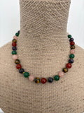 COLLAR-GARGANTILLA COLORES  NATURALES MEDIANO
