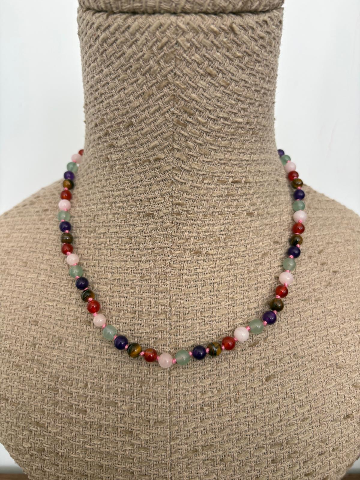 COLLAR-GARGANTILLA COLORES  NATURALES
