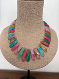 COLLAR-GARGANTILLA DIENTES PIEDRA