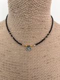 COLLAR-GARGANTILLA  OJO NEGRA