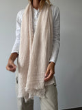FOULARD RUGOSO MARFIL