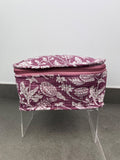 NECESER CUADRADO ROSA-BLANCO