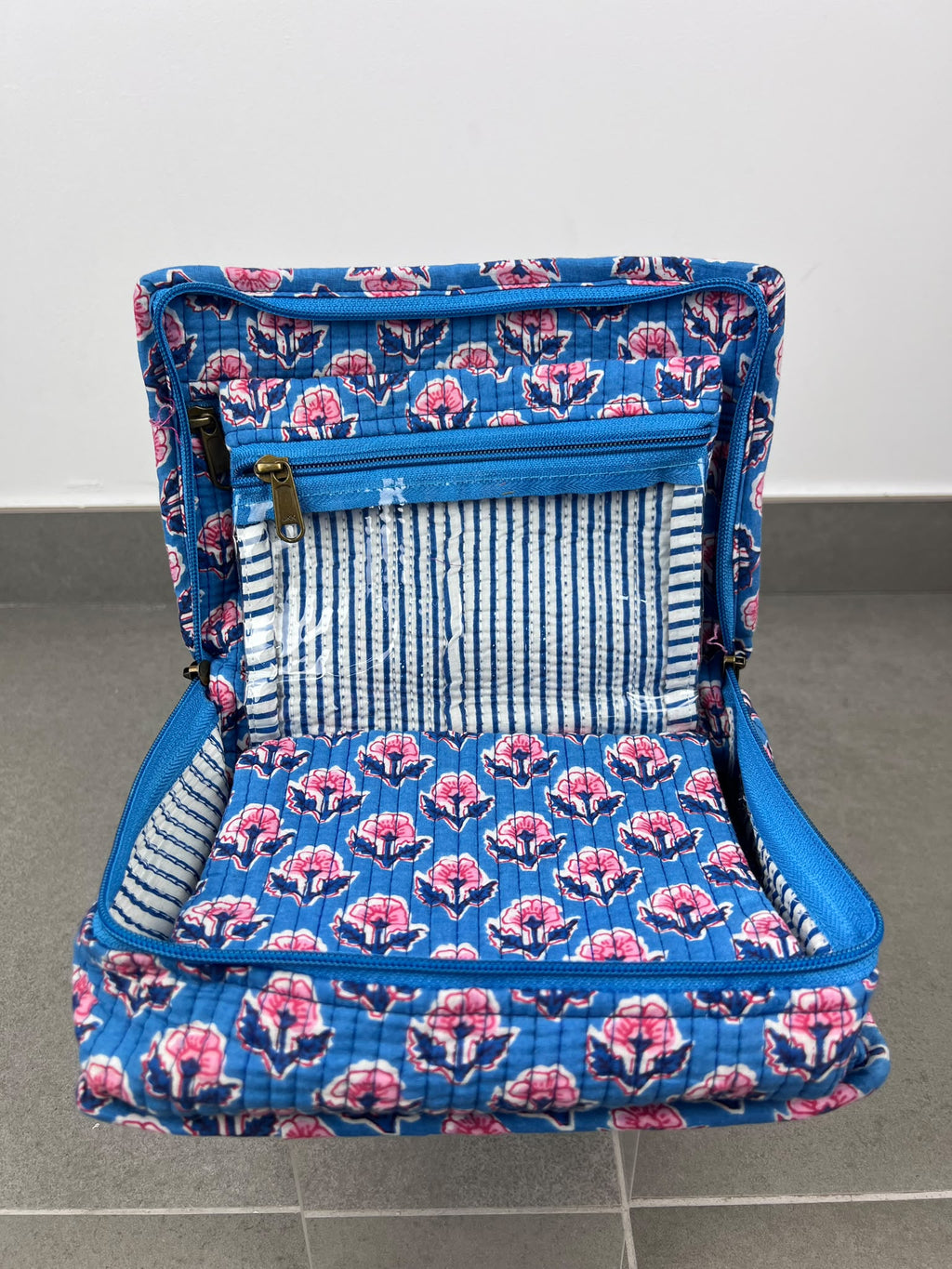 NECESER RECTANGULAR  AZULON