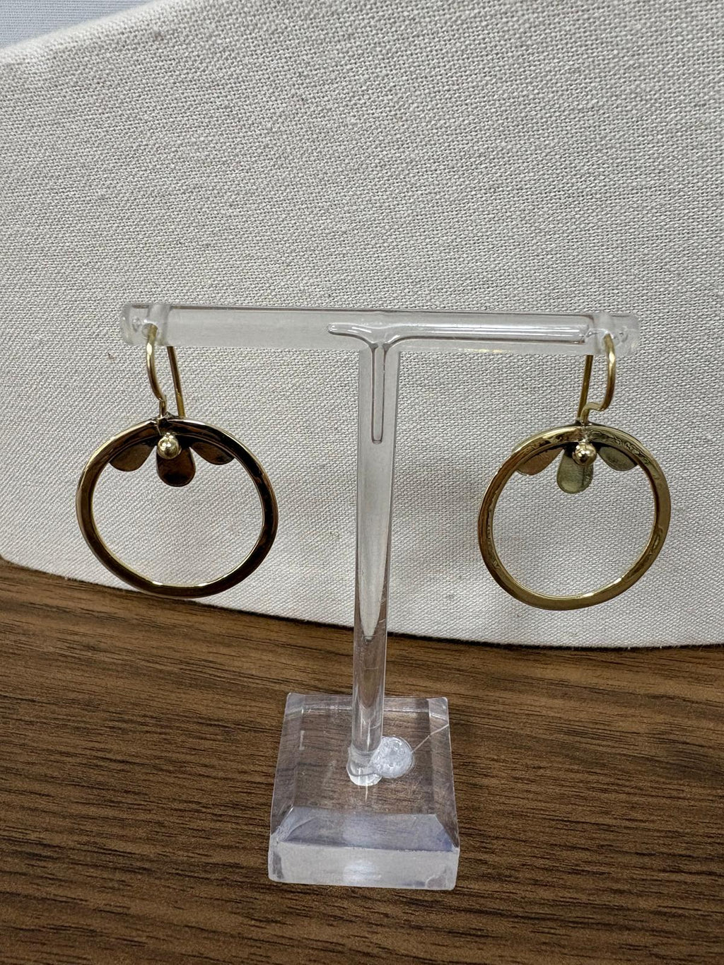 PENDIENTE MINI HOJAS