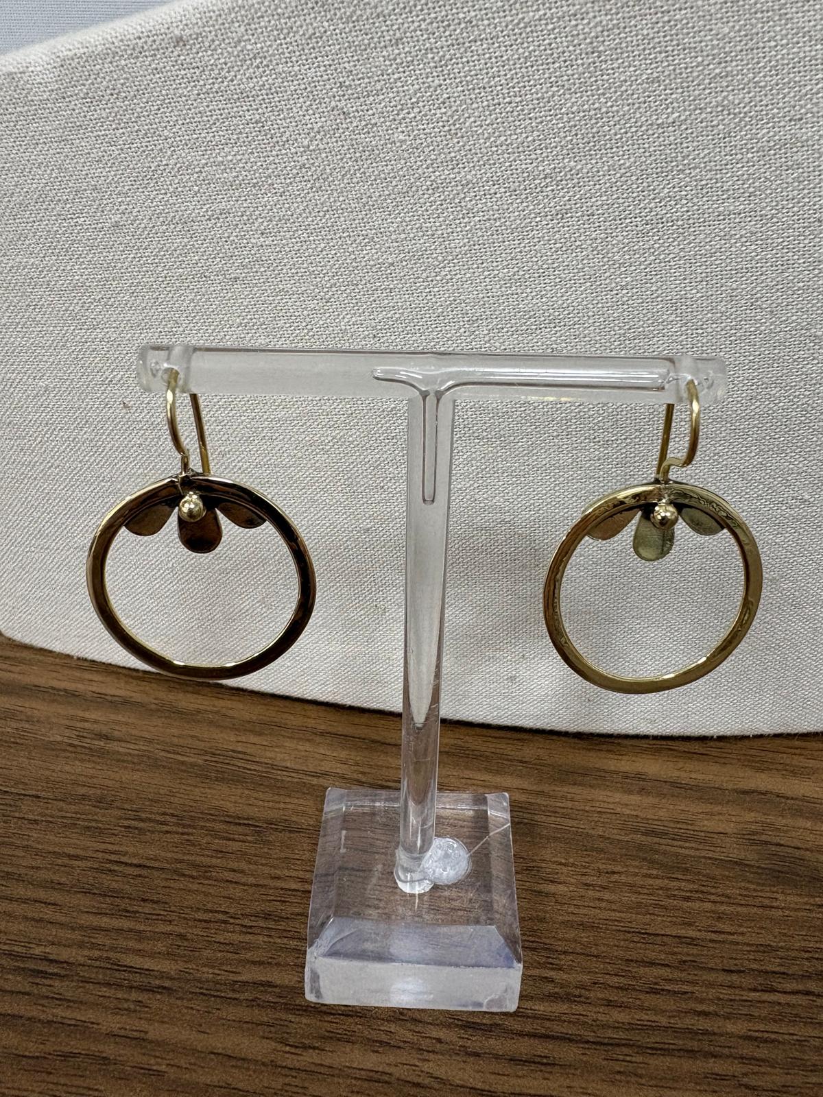 PENDIENTE MINI HOJAS