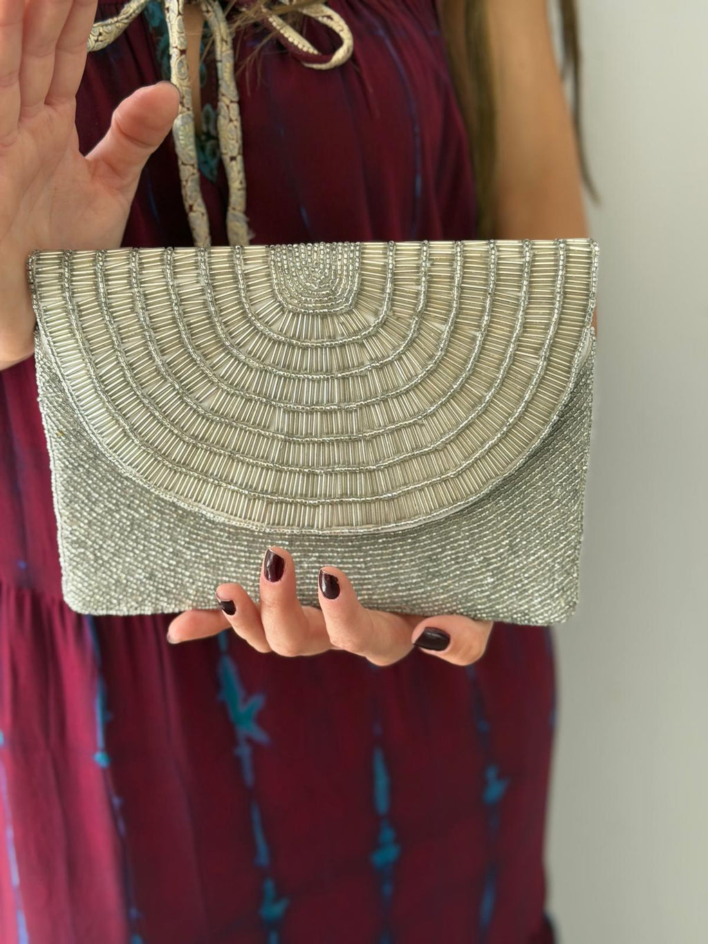 BOLSO BELEN PLATA