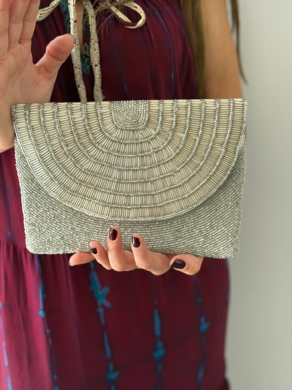 BOLSO BELEN PLATA