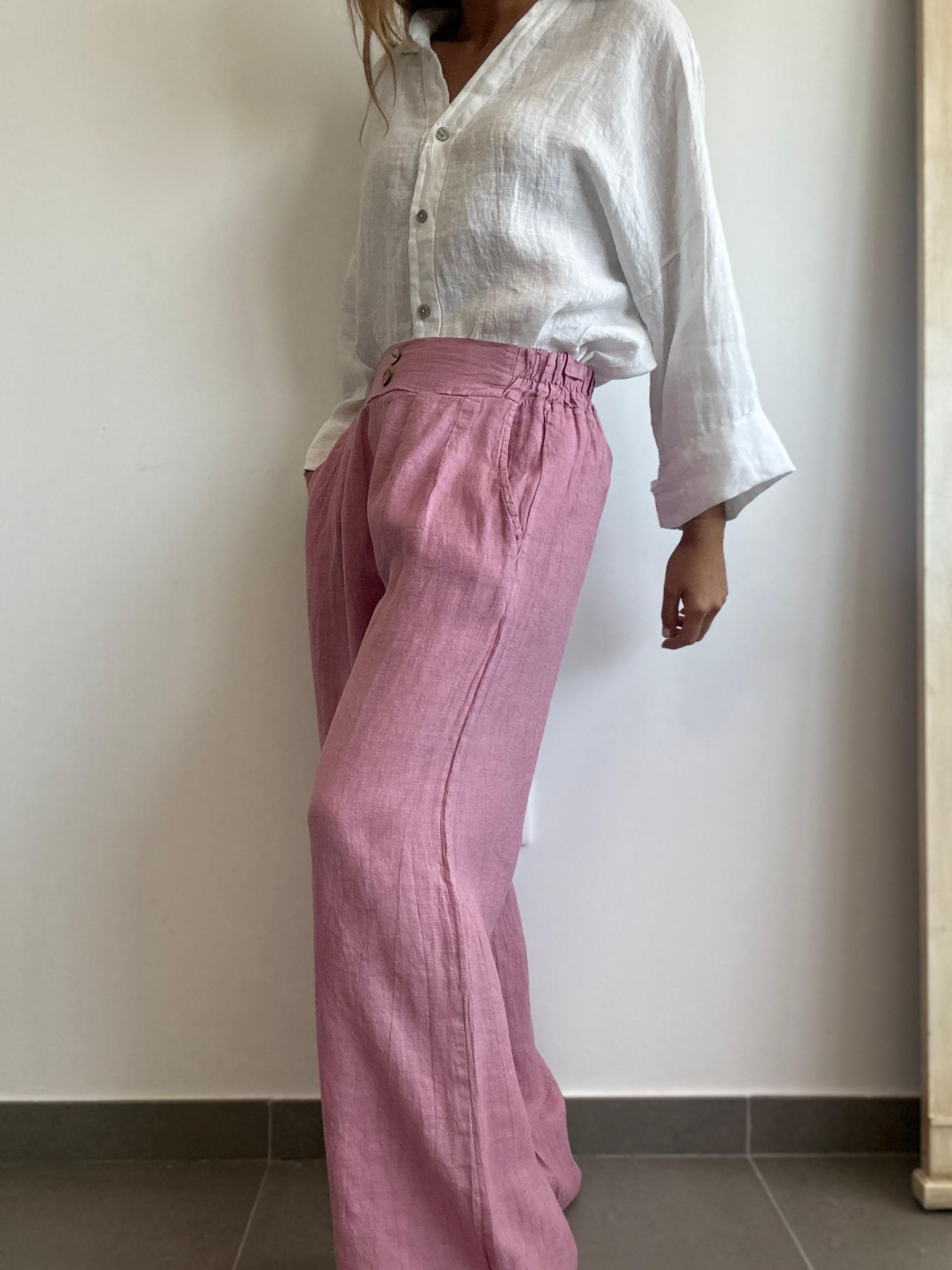 PANTALÓN LINARES ROSA MAQUILLAJE