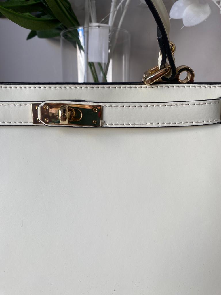 Bolso Diamante Marfil