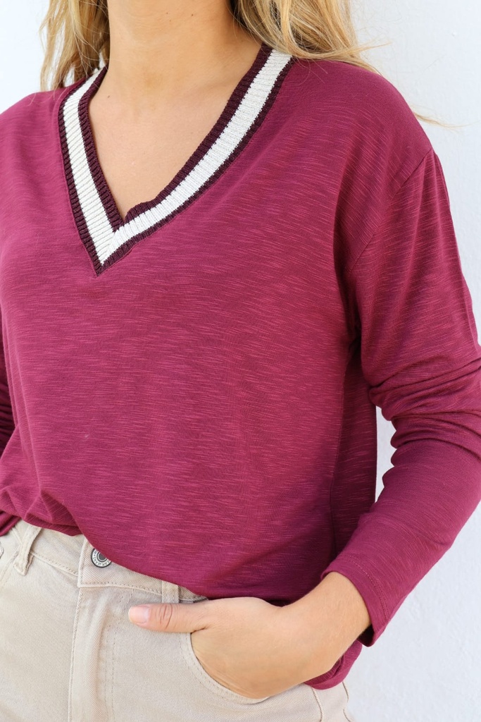 Camiseta Natura Tinto