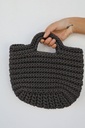 Bolso Trenzado Mini Gris